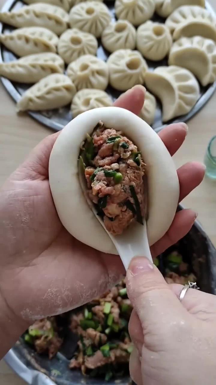 饺子包法,简单易学!