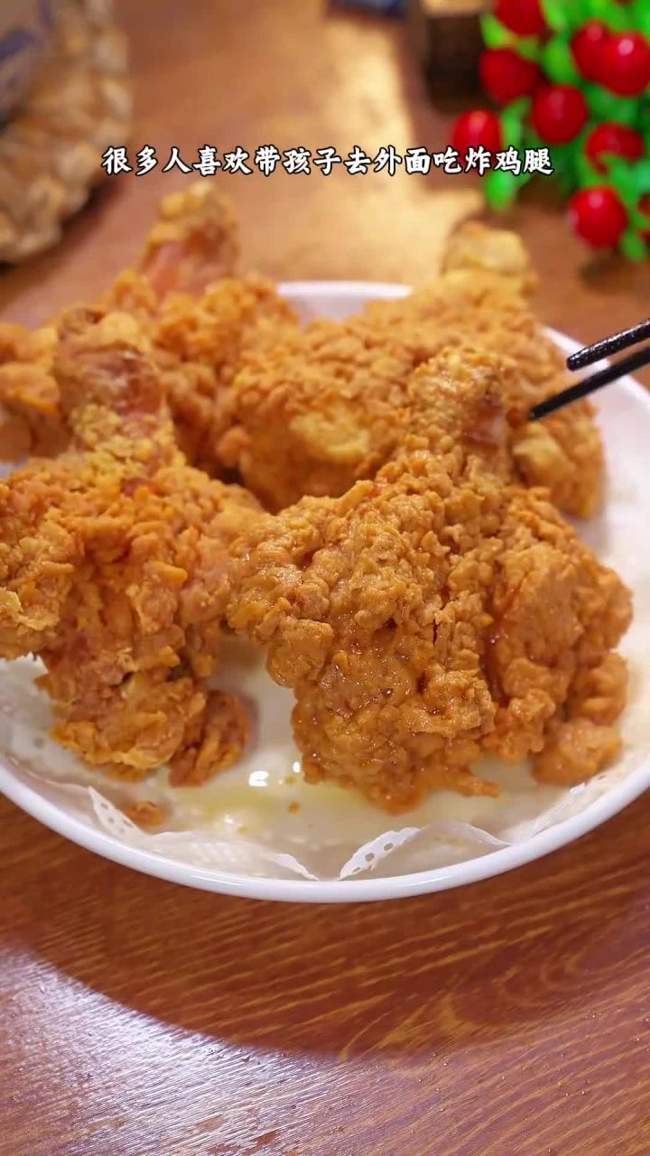 孩子爱吃的酥炸鸡腿
