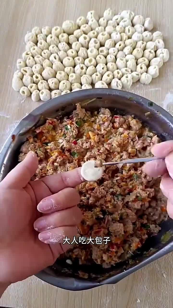 给宝宝包的小包子,太可爱了