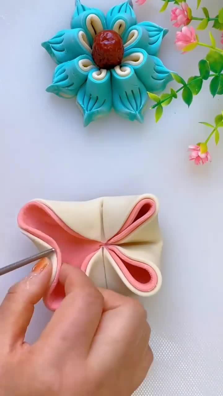 枣花馒头的简单做法