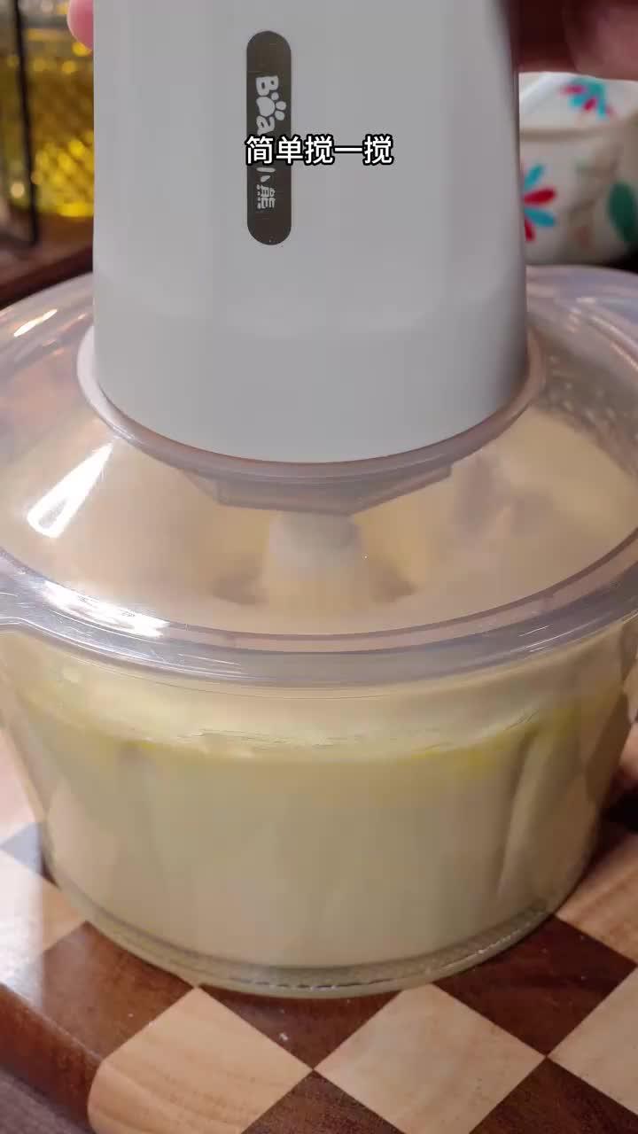 香甜美味的自制蒸蛋糕