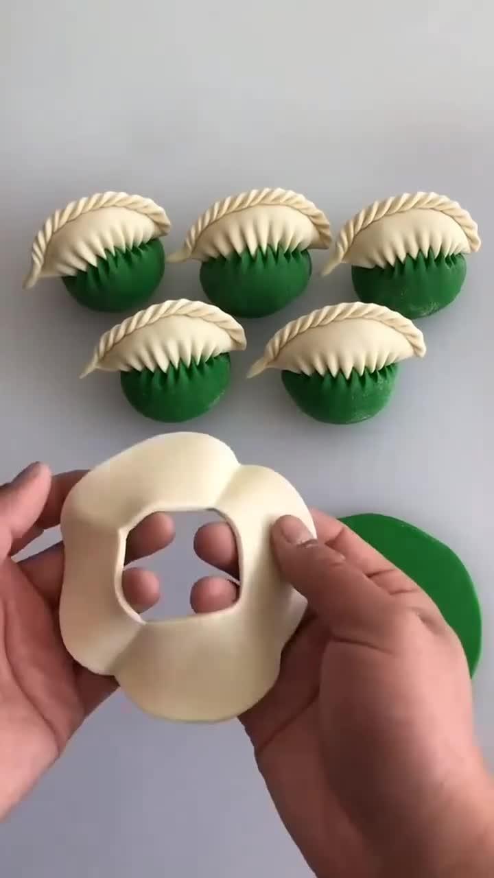 双色饺子的包法分享