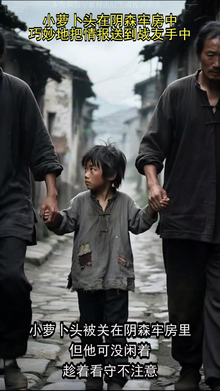 小萝卜头在阴森牢房中,巧妙地把情报送到战友手中