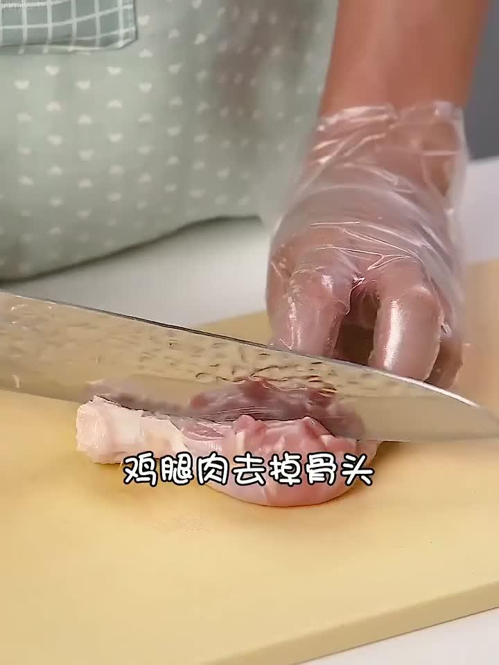口感超棒的脆骨丸子,做法超简单!