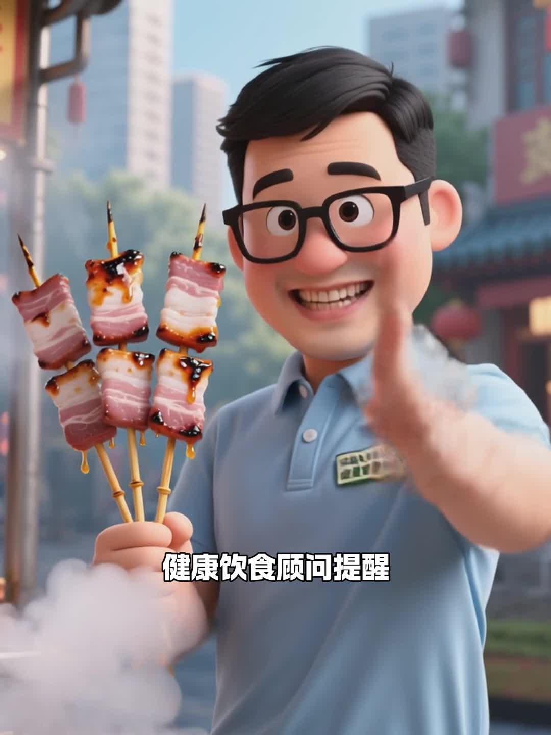 莫贪那烧烤五花肉，高脂肪高热量，伤了身体