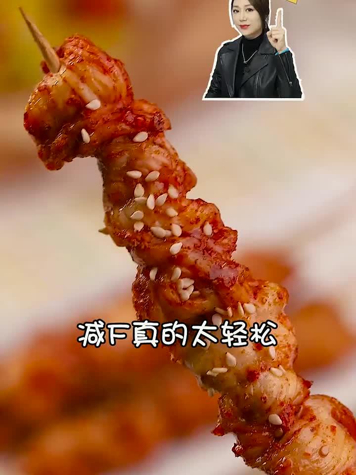 夏天怎么能少了烧烤?来顿的鸡肉里脊串吧!