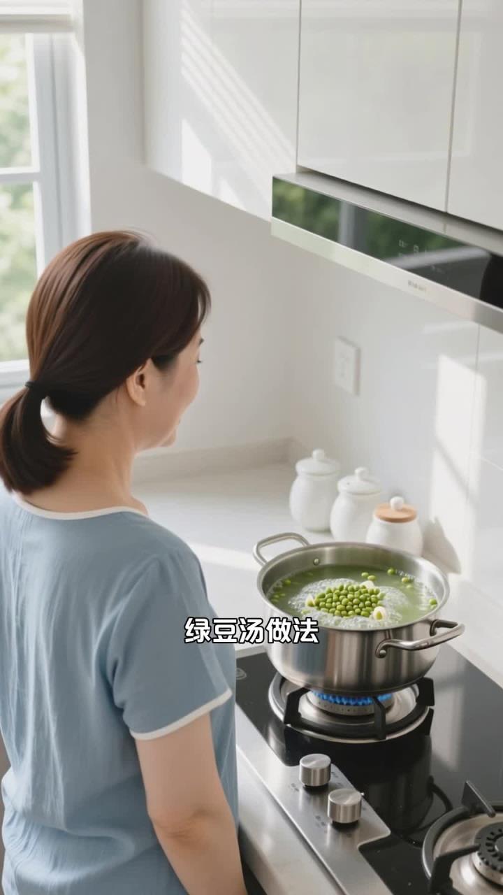 儿童夏季解暑饮食,绿豆汤 + 冬瓜汤,清热补水不中暑
