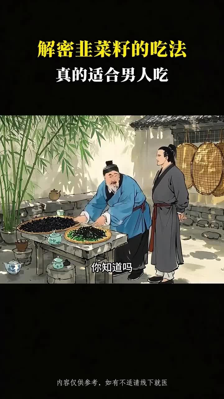 解密韭菜籽的吃法