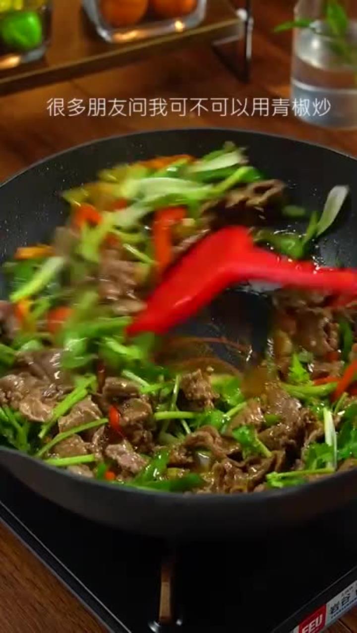 青椒牛肉教程来了！在家做，和酒店味道一样好吃