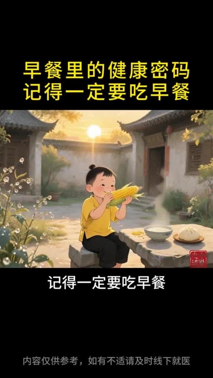 早餐里的健康密码,记得一定要吃早餐