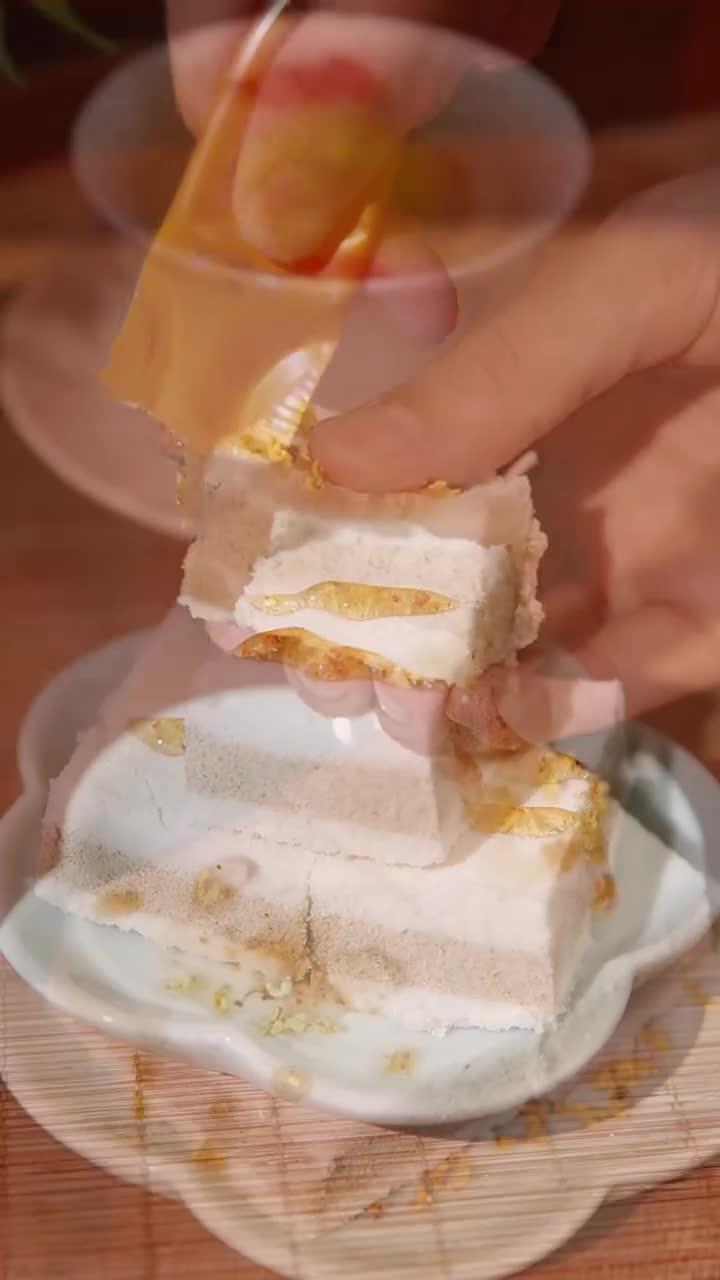 茯苓糕原来自己做的也可以这么好吃