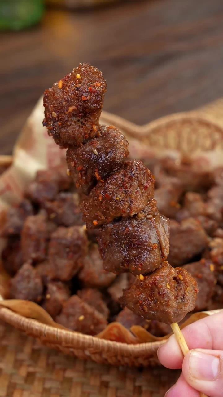 有空气炸锅就试试孜然羊肉,简单好吃,夜宵不愁!