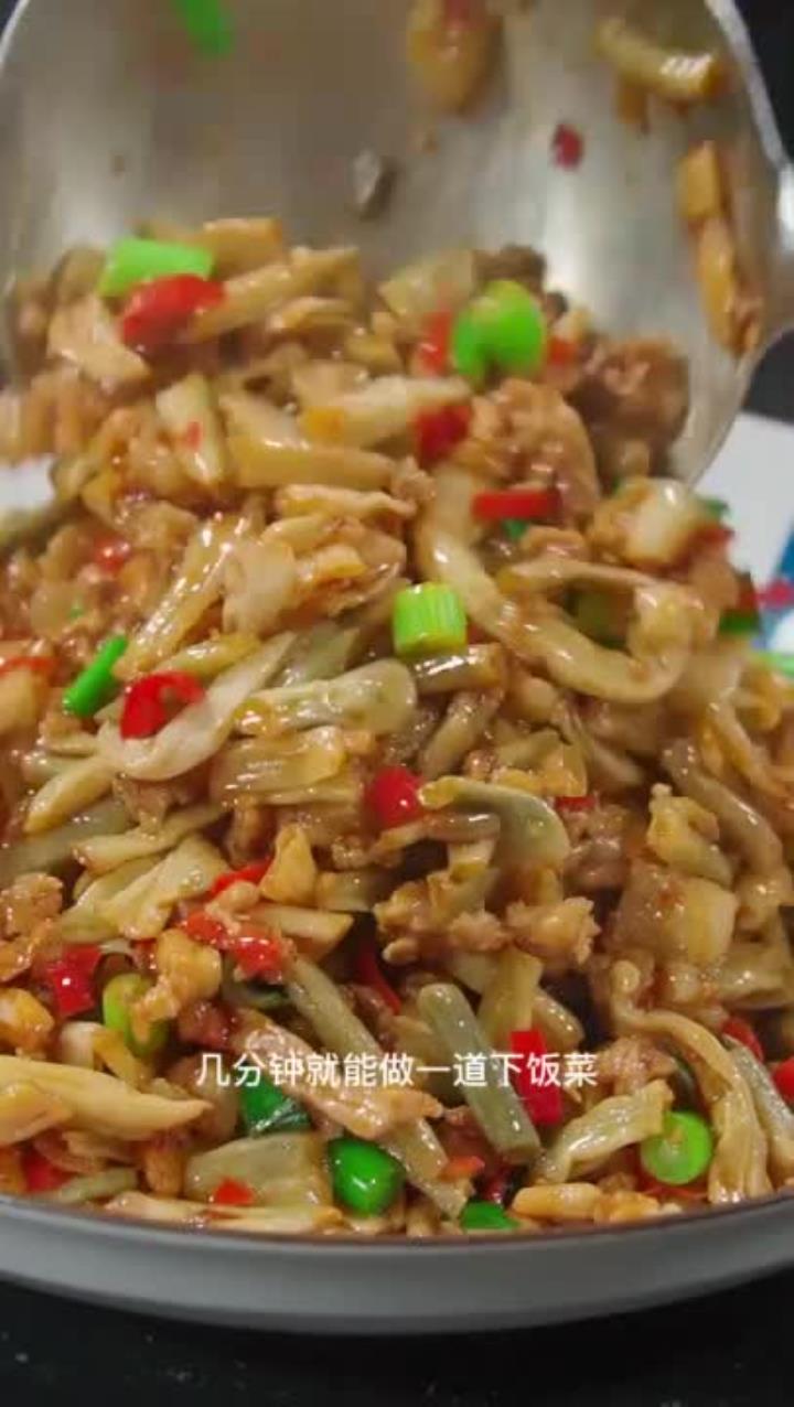 湖南特产卜豆角炒肉详细做法,好吃又下饭