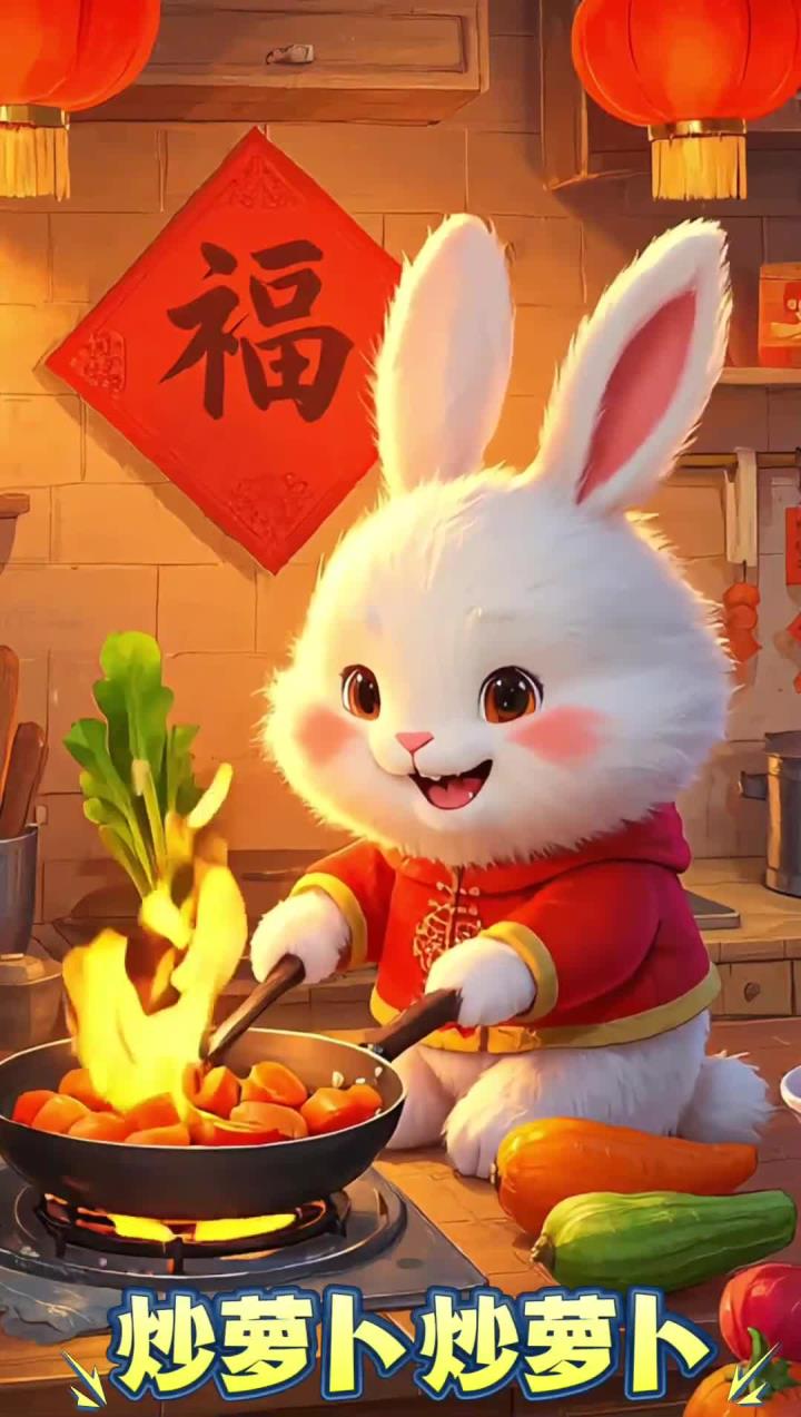 开课啦0-3岁早教儿歌炒萝卜炒萝卜切切切快点和宝贝们一起学起来吧