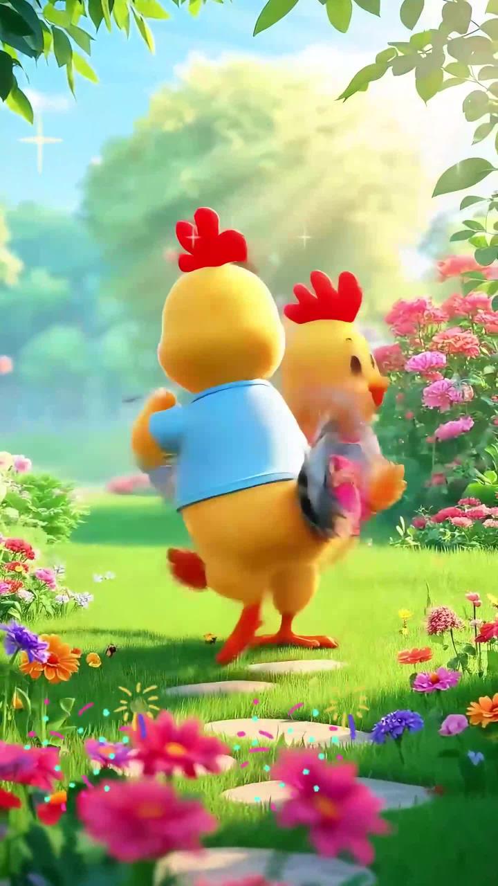 儿歌串烧《小白兔白又白》《大公鸡》《鲨鱼宝宝》《小动物叫声》