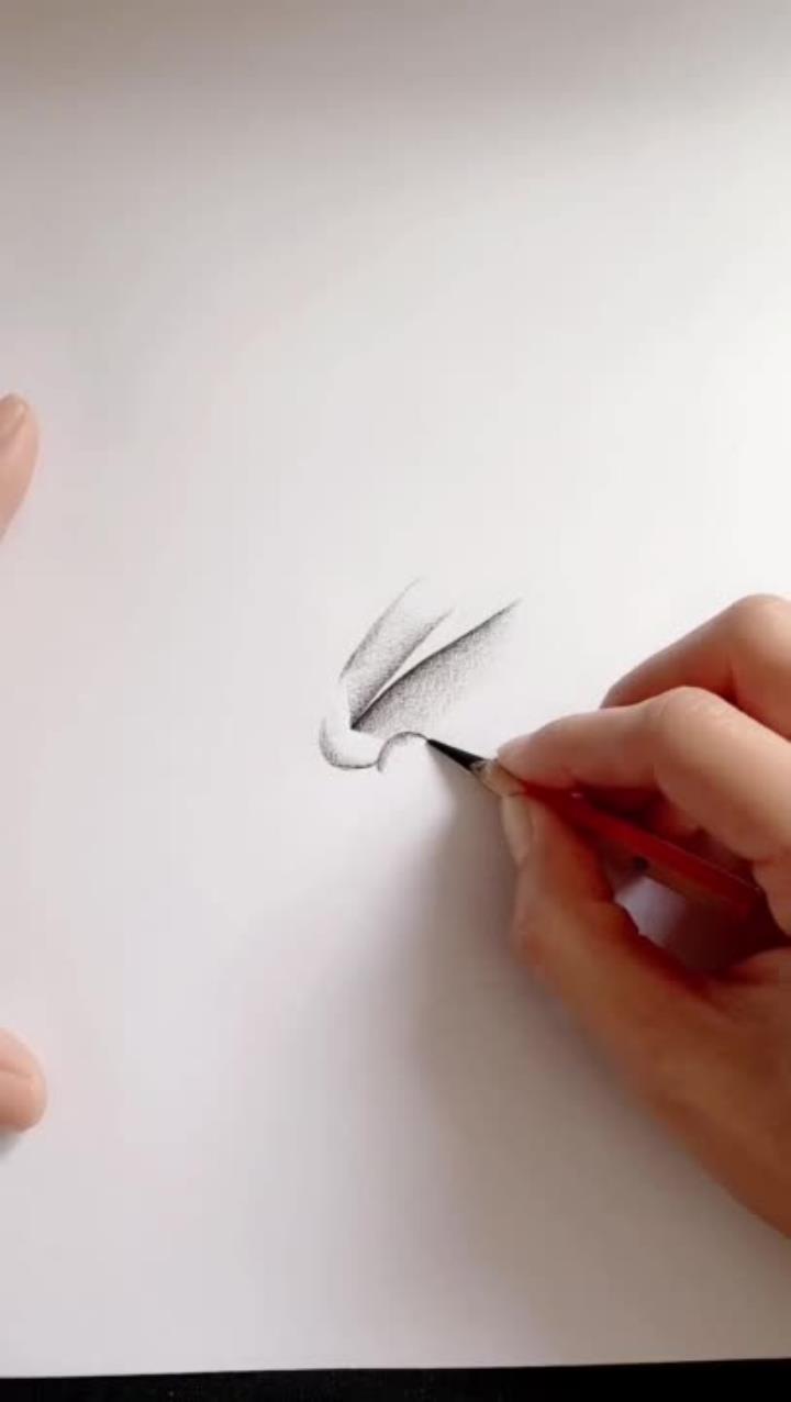 简单画小金鱼