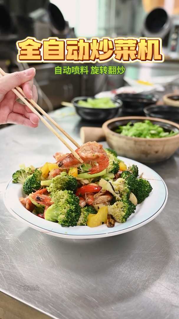 全自动炒菜机