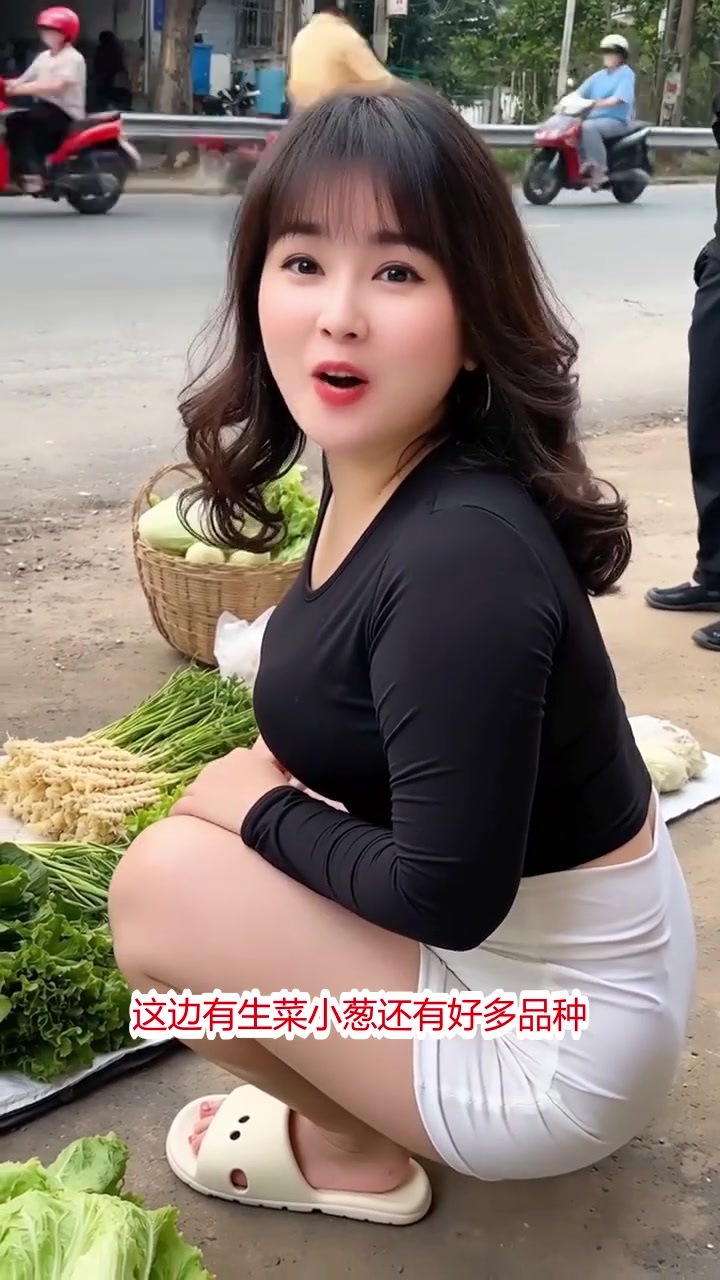路边摊菜价惊呆你,新鲜蔬菜竟这么便宜!