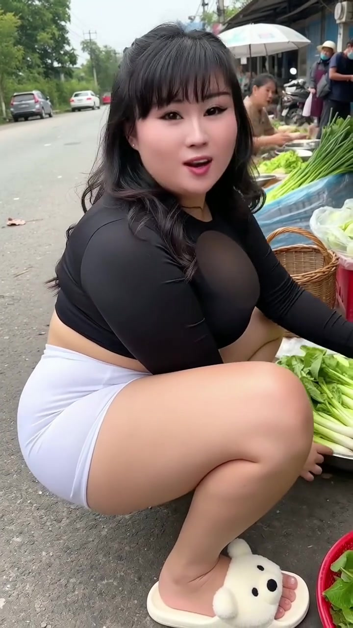 买菜穿小熊拖鞋？路边摊主日常，原来这么接地气！