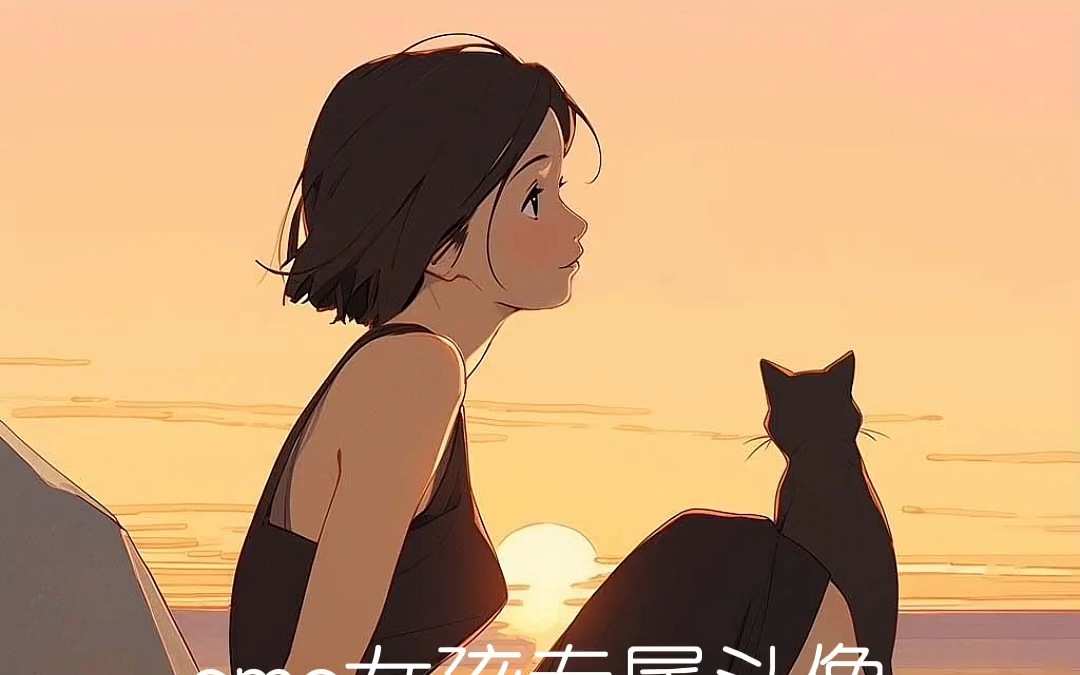 emo 女孩头像
