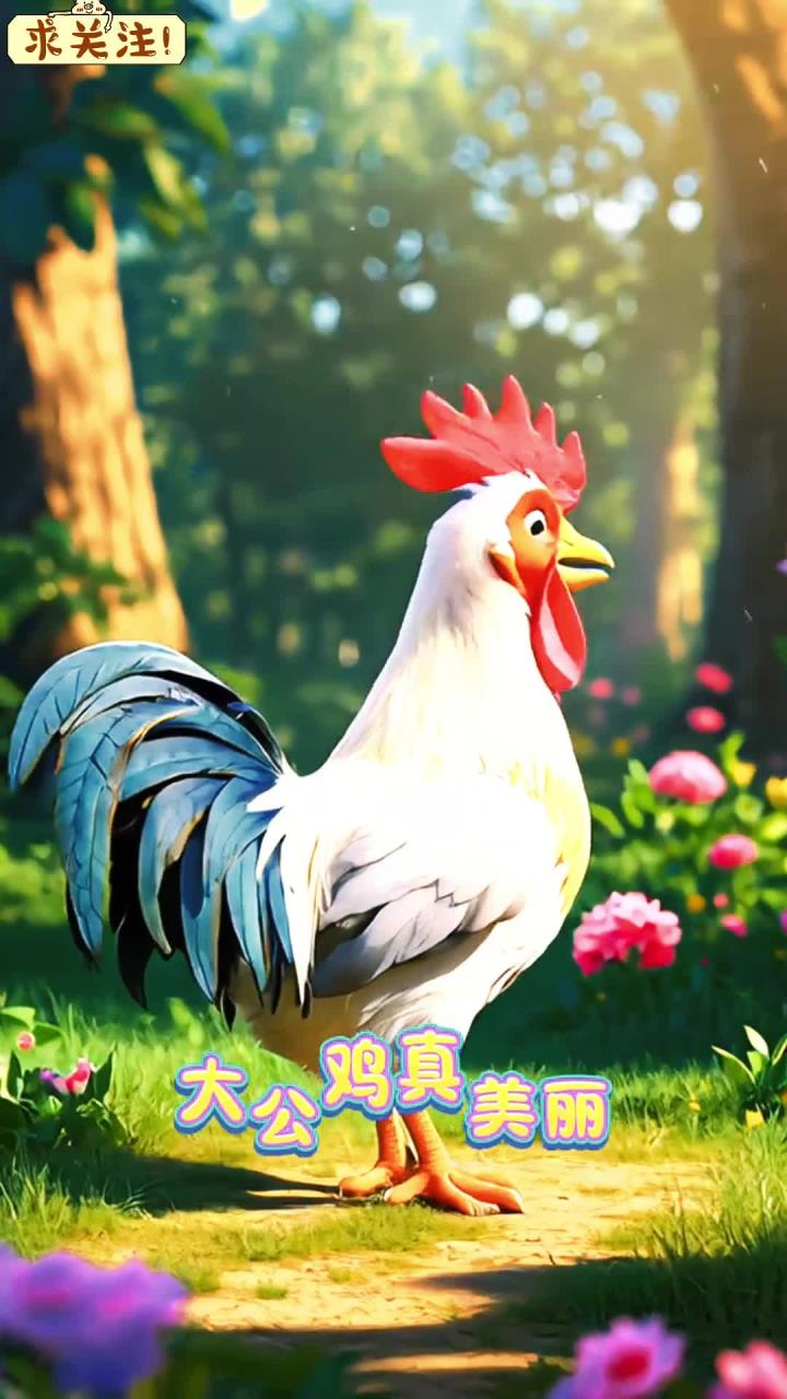 大公鸡真美丽儿歌