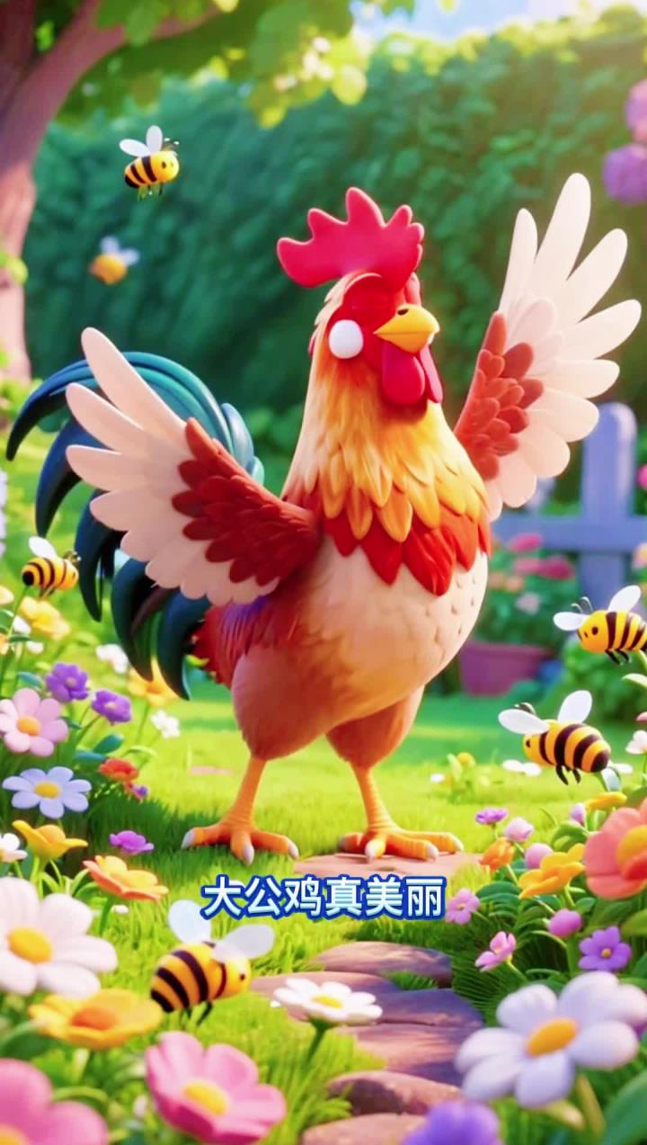 0-6岁儿歌大公鸡