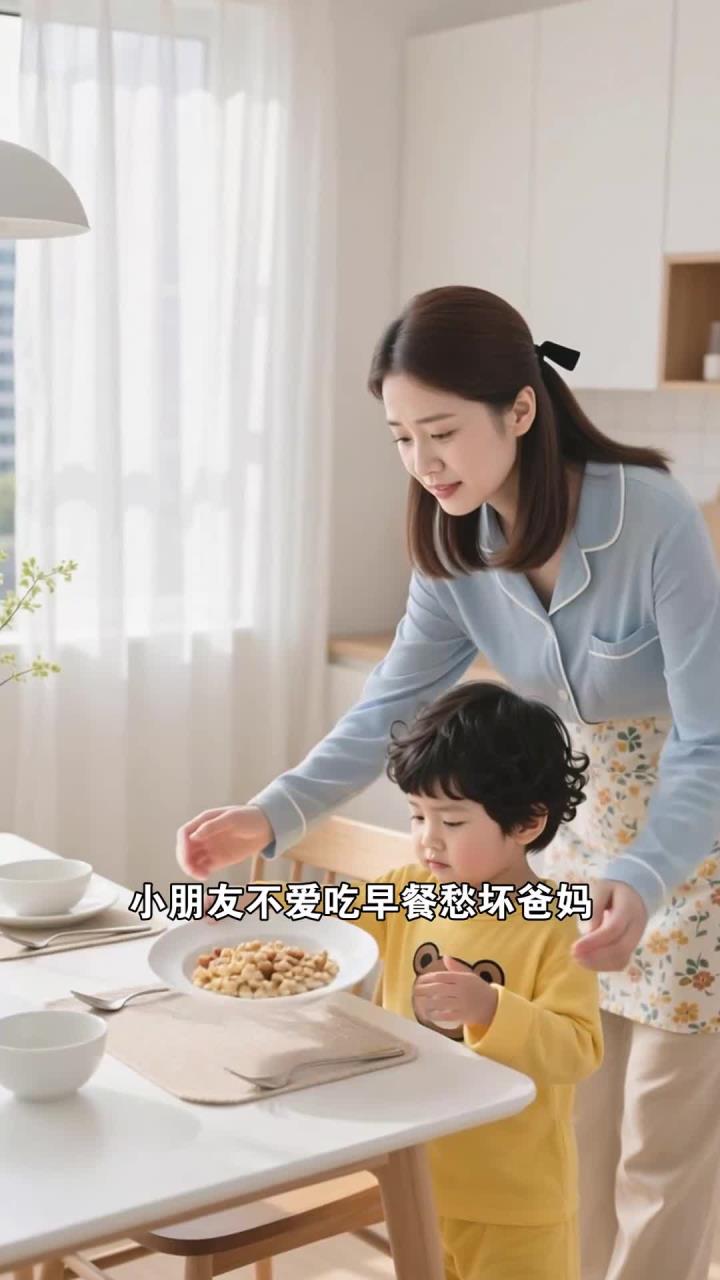 孩子健康养生早餐,卡通造型,吸引孩子爱上吃～