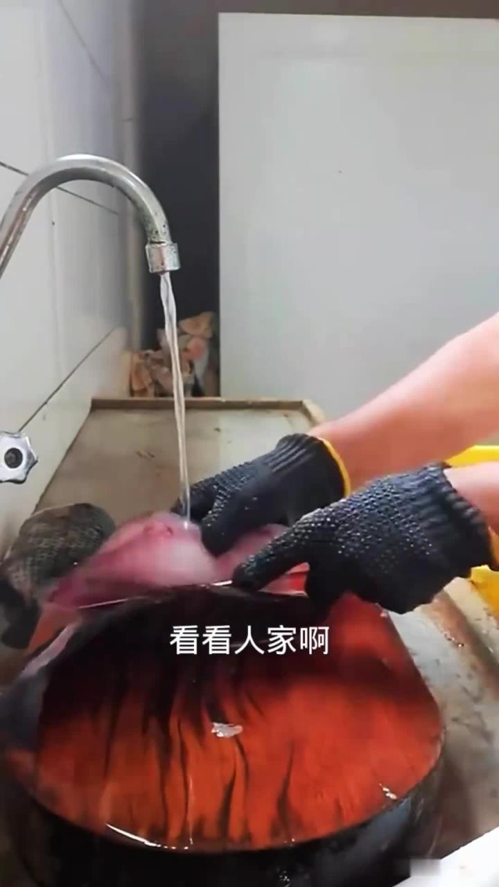 刺身鱼分割处理全过程