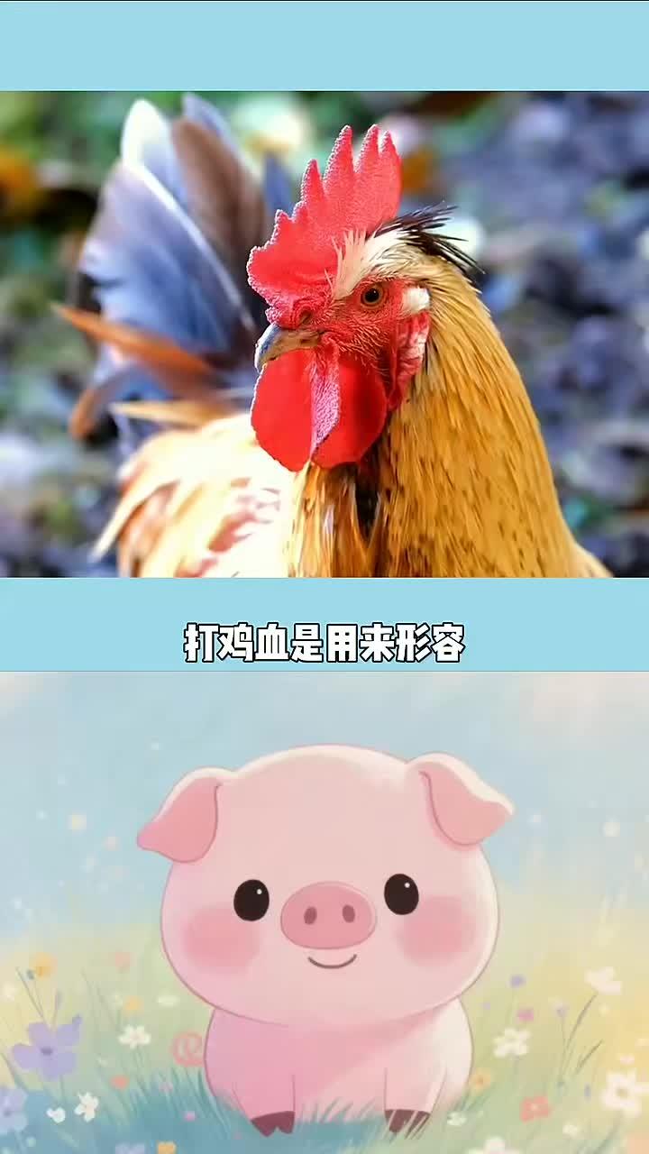 原来真的有人打过鸡血,今天你打鸡血了没