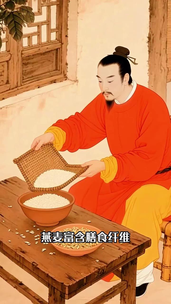 长辈血脂异常:燕麦糙米粥,降脂清肠身体轻