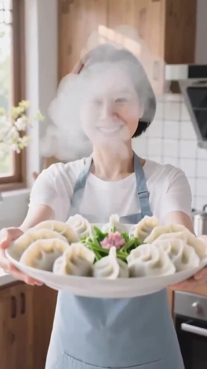 春季吃荠菜饺子,美味做法符合健康养生～