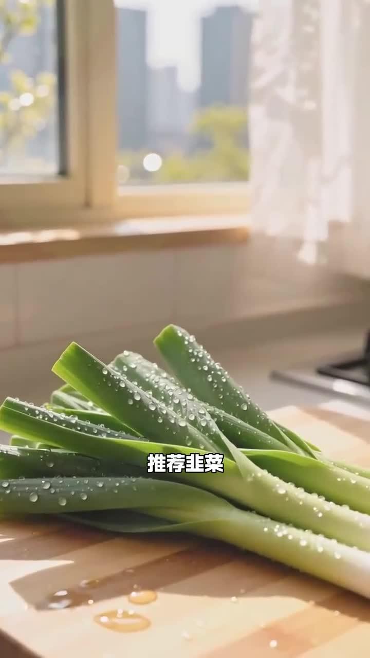 春季多吃韭菜，补肾壮阳，适合男性养生