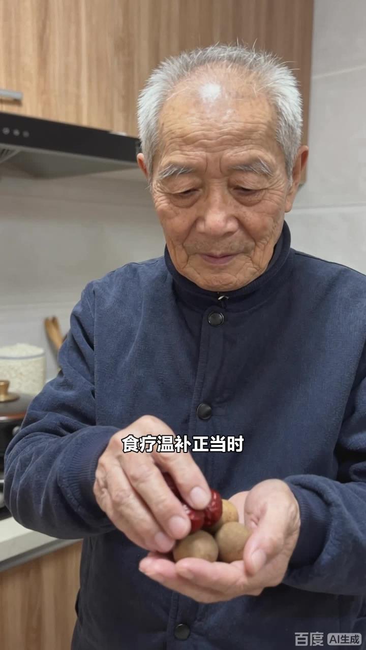 老人食疗宜温补,红枣桂圆粥山药炖鸡,温补元气养身体
