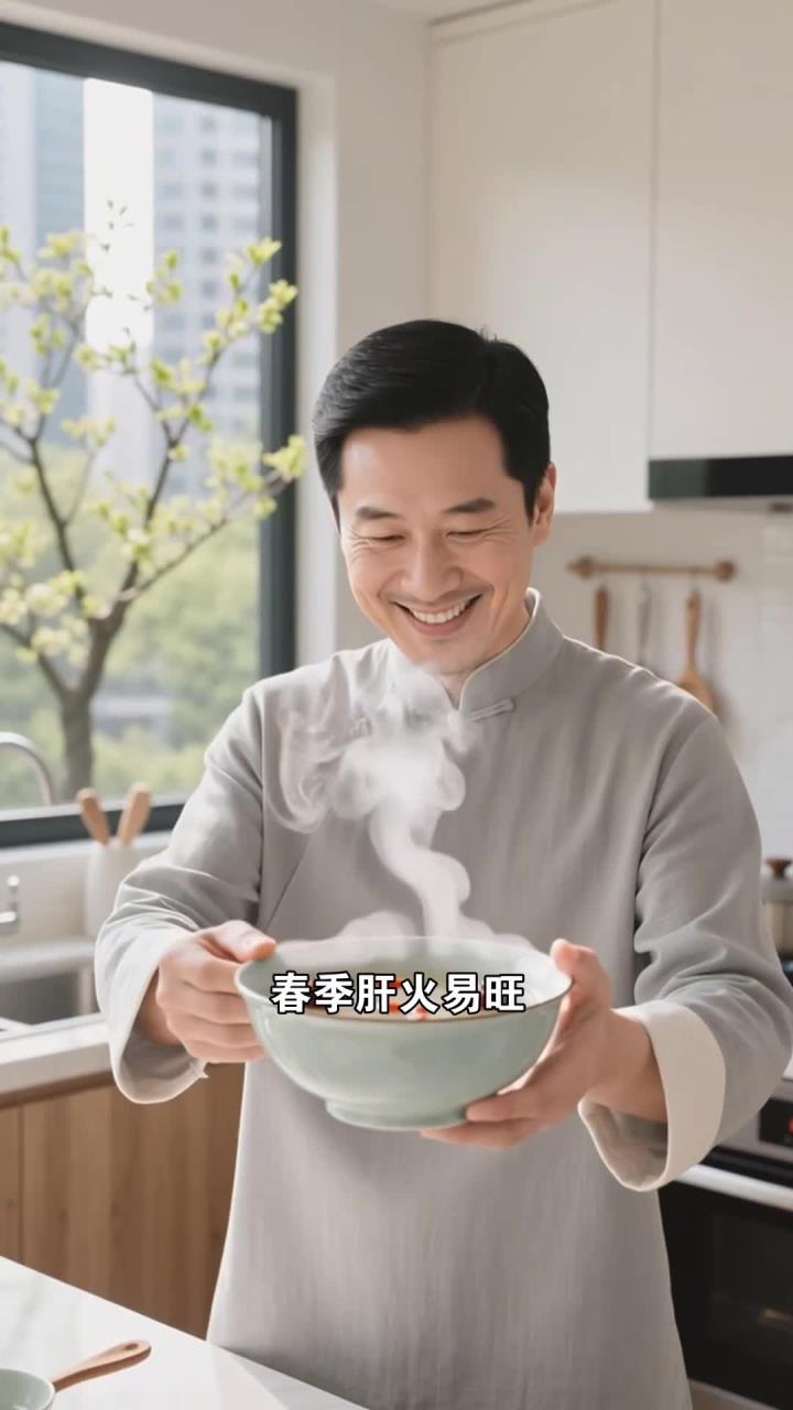 春季养生汤!健康养生做法,养肝护肝～