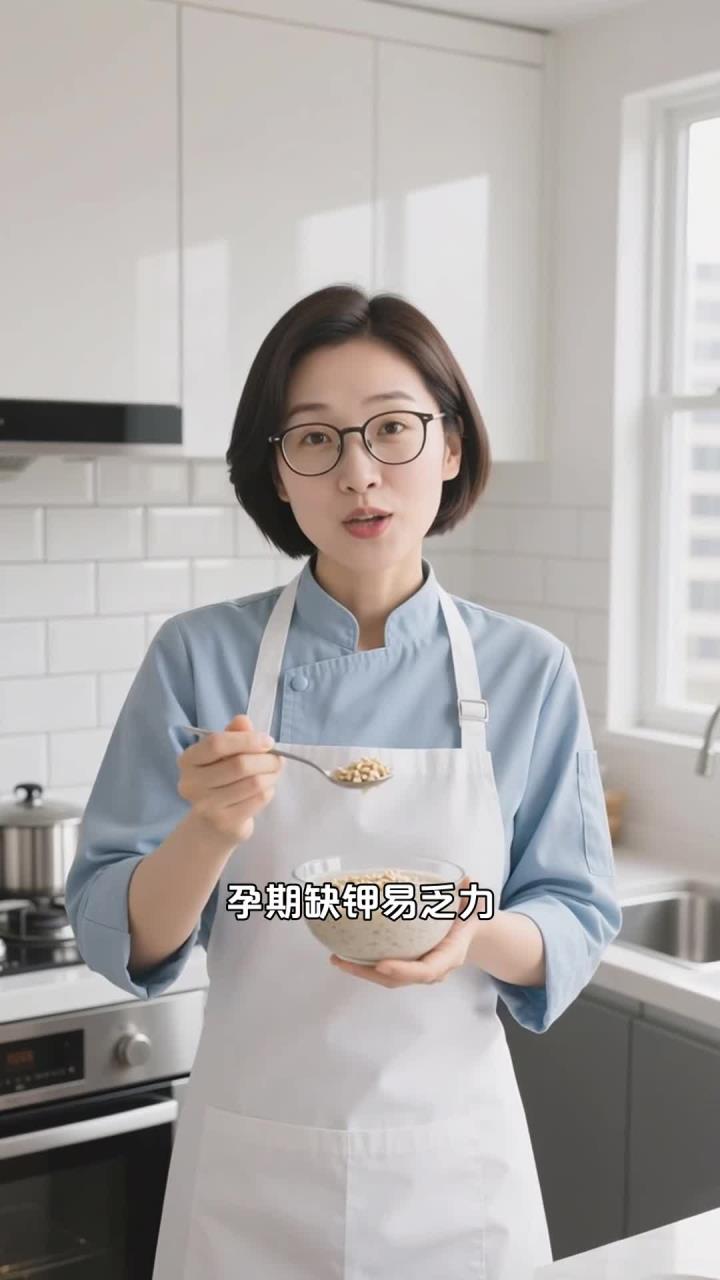 孕妇补钾粥!健康养生做法,营养均衡～