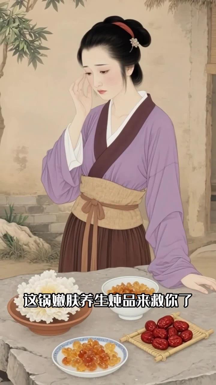 皮肤粗糙有救啦!这锅嫩肤养生炖品,让肌肤更嫩滑