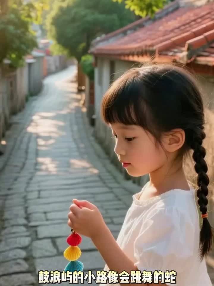 厦门鼓浪屿迷路,奶茶店小姐姐手绘地图