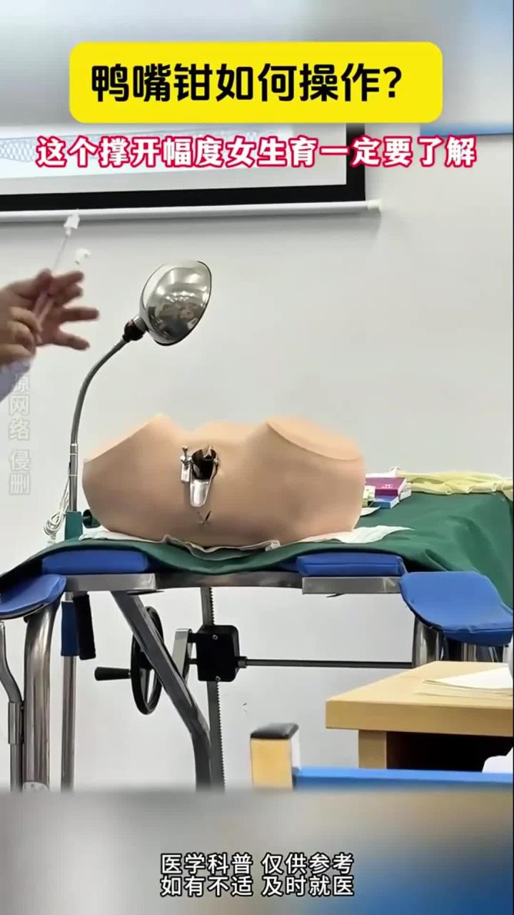 临床视角:鸭嘴钳使用标准及撑开幅度测量,女性健康不容忽视
