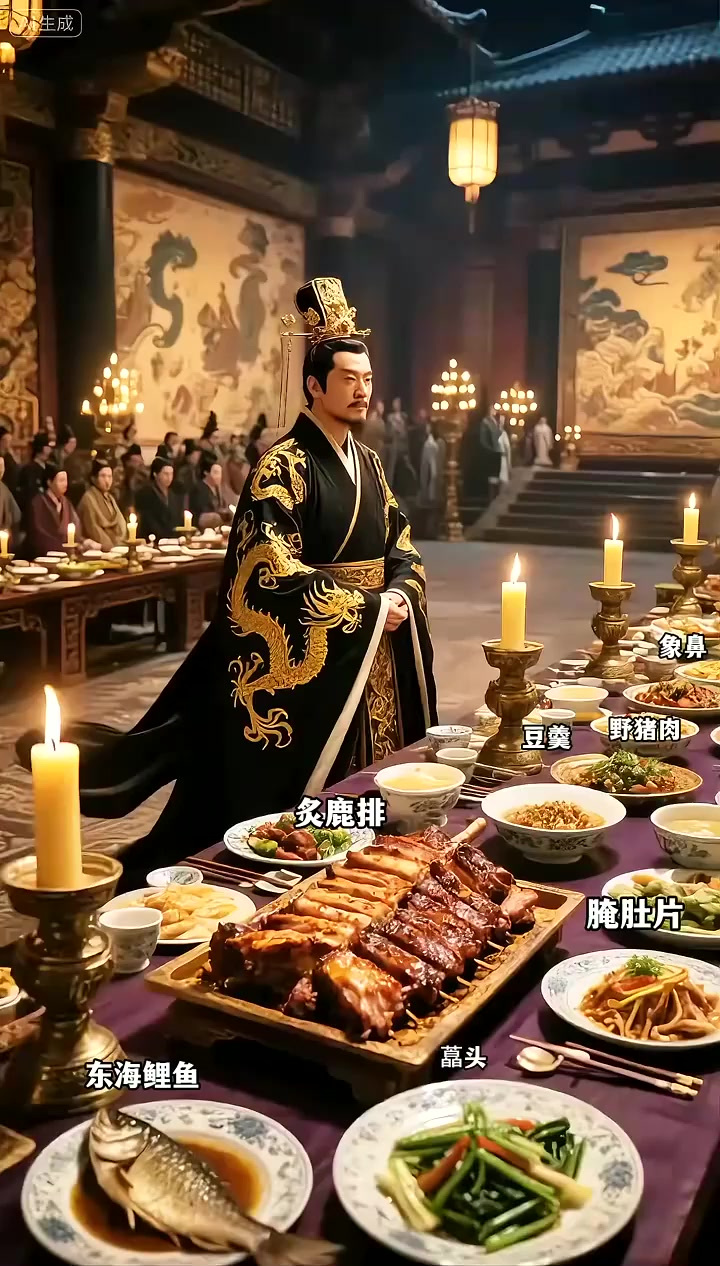 秦始皇登基晚宴菜单曝光,网友:不过如此
