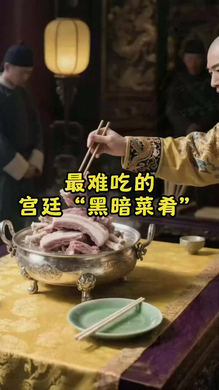 清朝最难吃的“宫廷菜肴”,难以下咽确必须得吃!