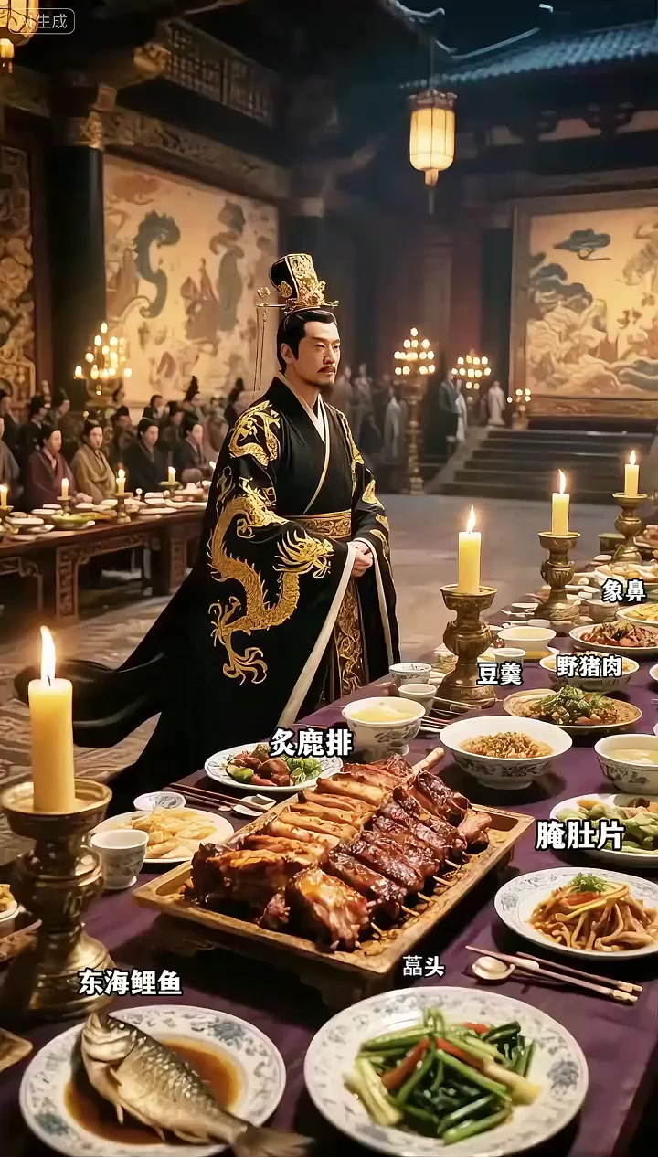 秦始皇登基晚宴菜单曝光,网友:不过如此