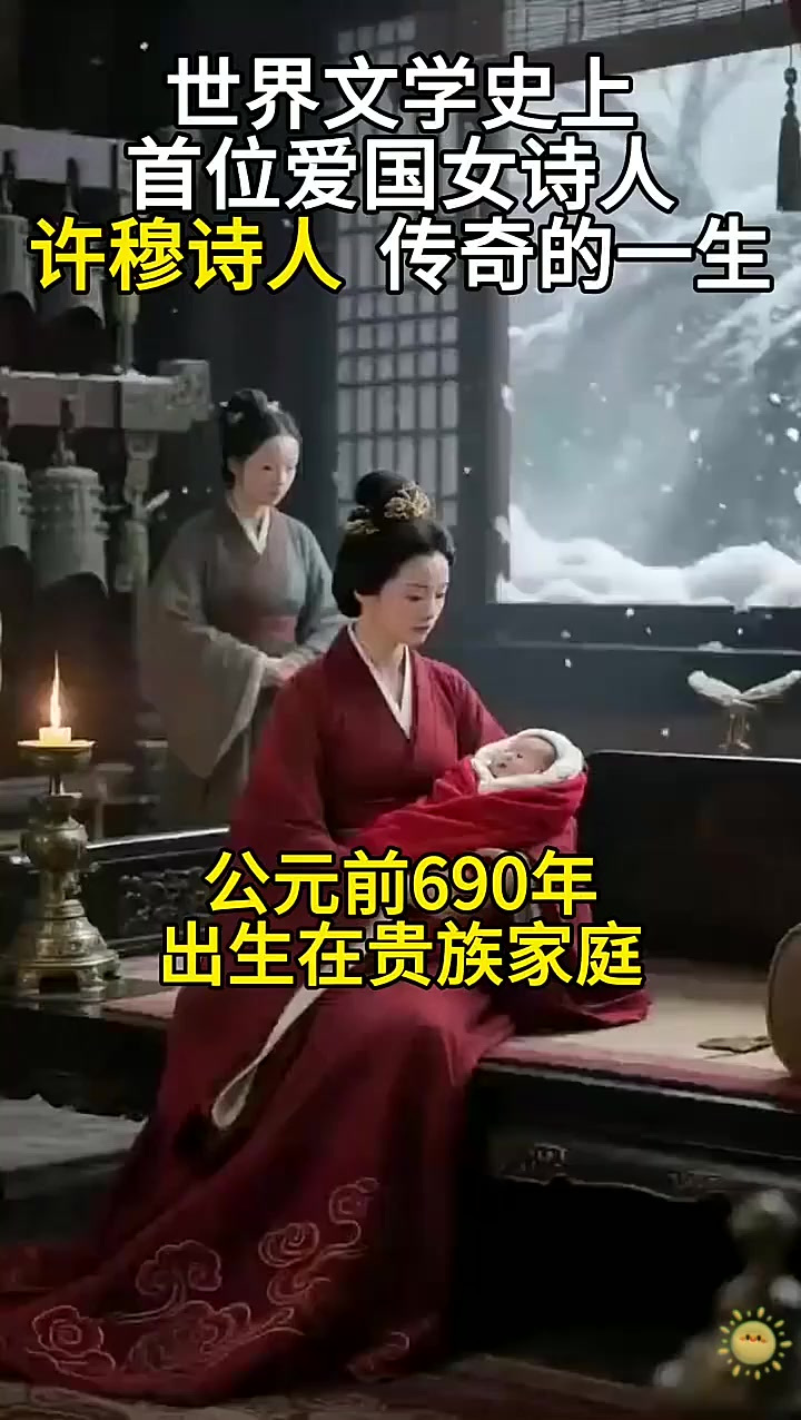 世界文学鼻祖许穆夫人传奇的一生