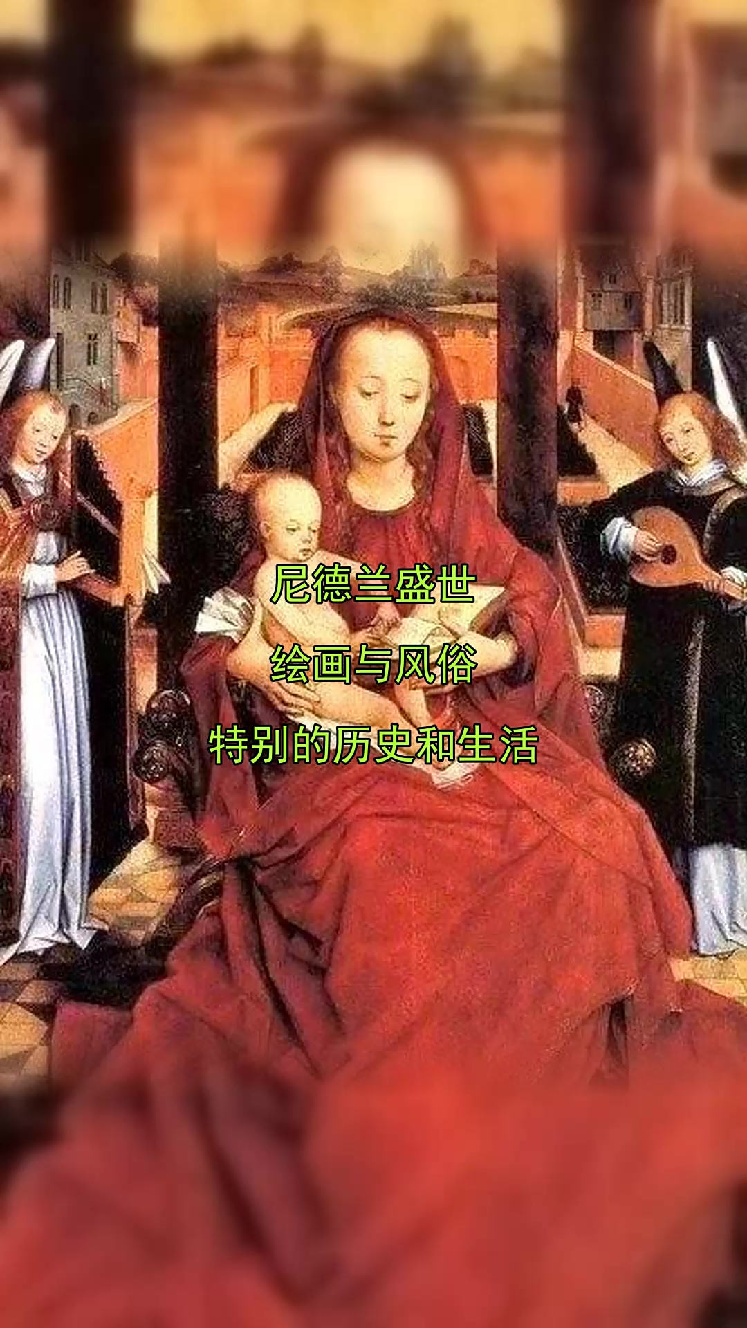 尼德兰盛世，绘画与风俗，特别的历史和生活