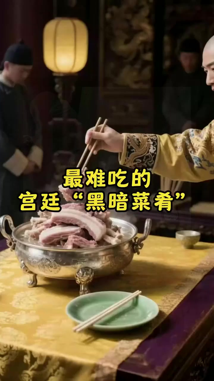 清朝最难吃的“宫廷菜肴”,难以下咽确必须得吃!
