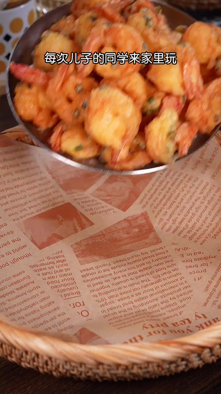 以后想吃天妇罗大虾了，再也不用出去吃了，在家就可以做出饭店大