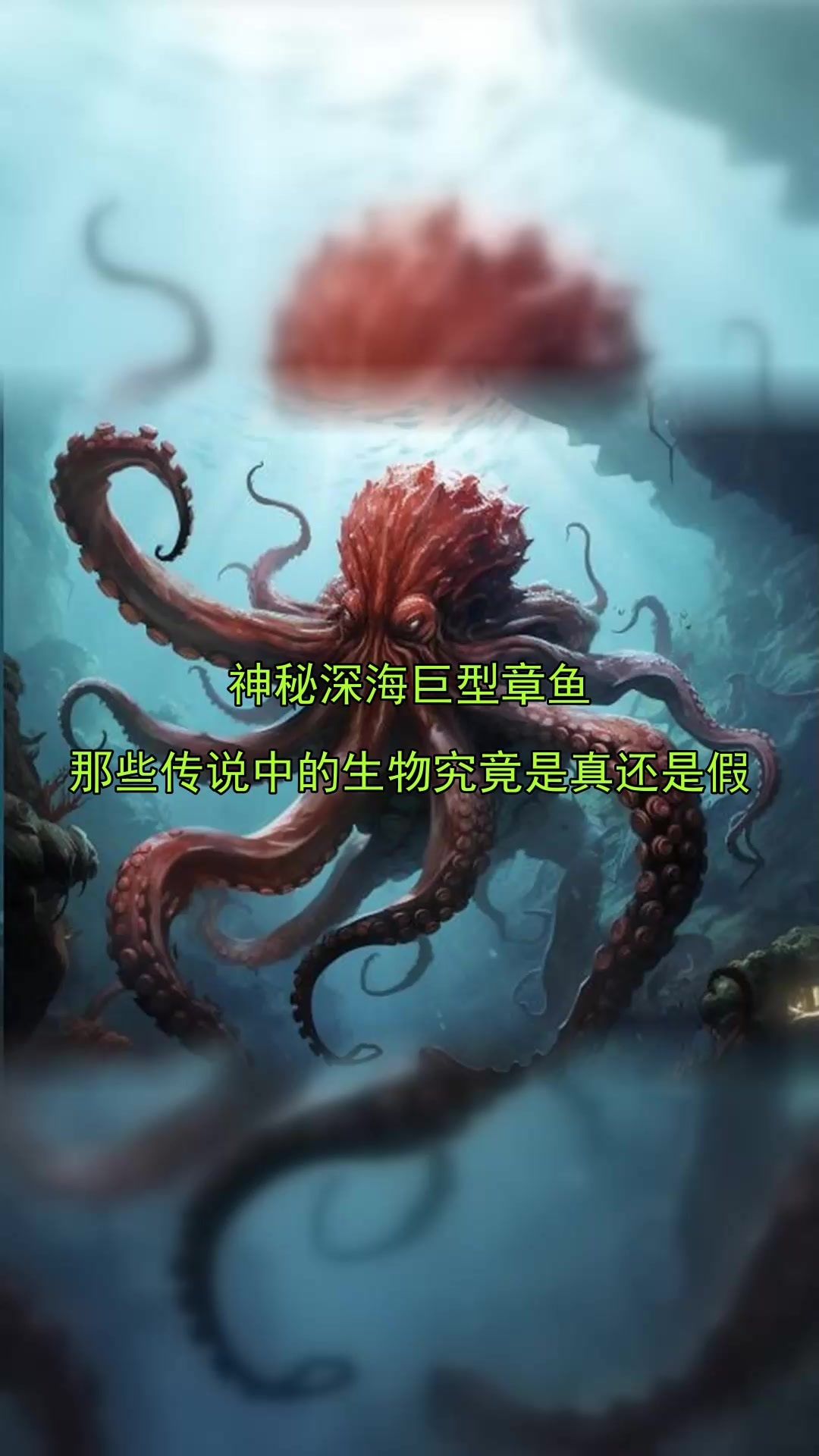 神秘深海巨型章鱼,那些传说中的生物究竟是真还是假