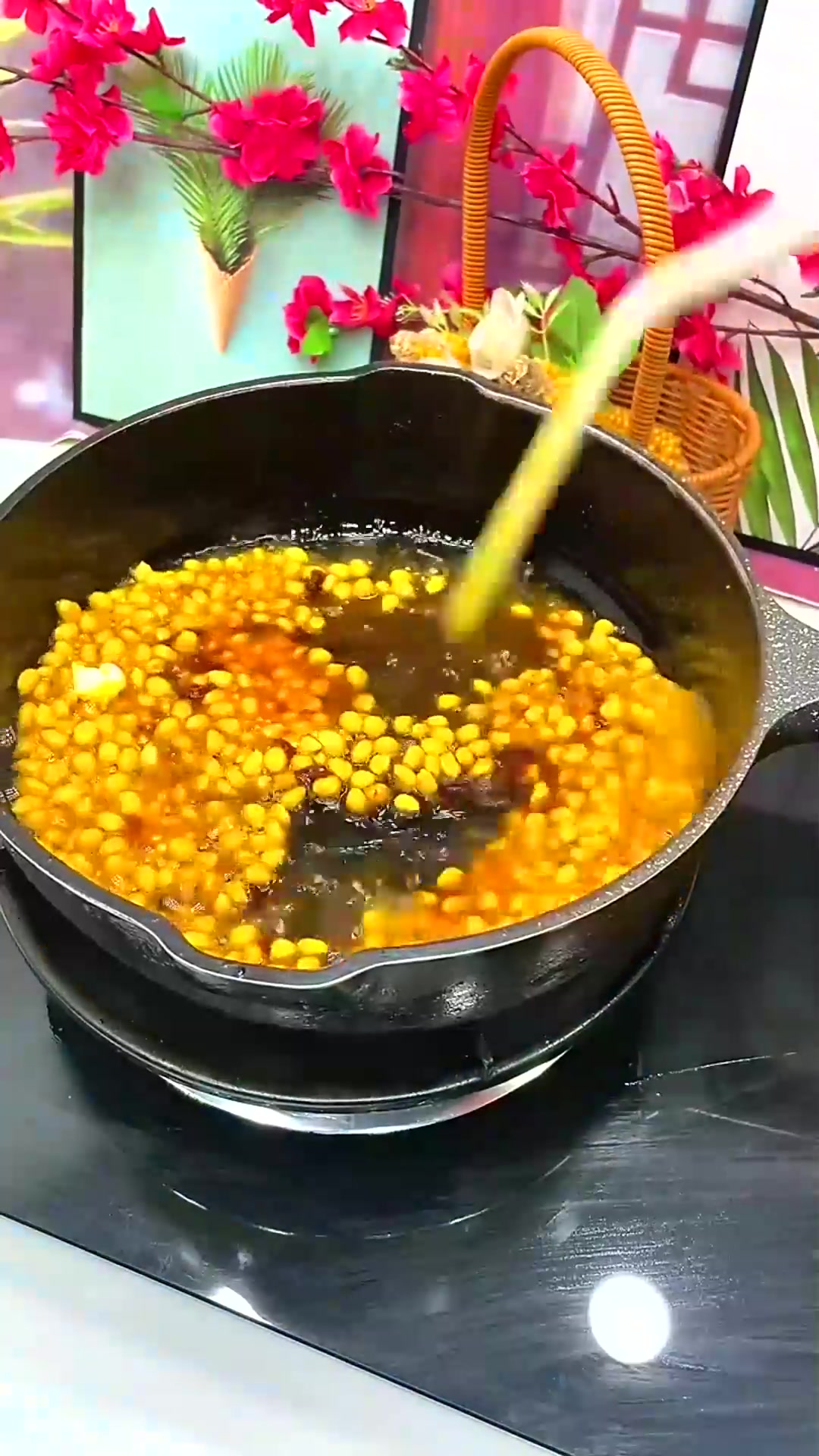  就这个三合一焦糖爆米花,糖油玉米都是搭配好的