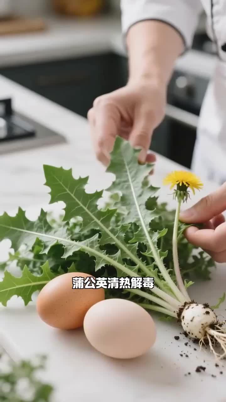 春季吃蒲公英炒蛋,特色做法符合健康养生～
