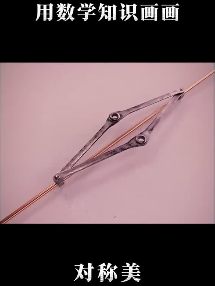 用数学画出对称美!蝴蝶图案简笔画教程,一起感受几何之美
