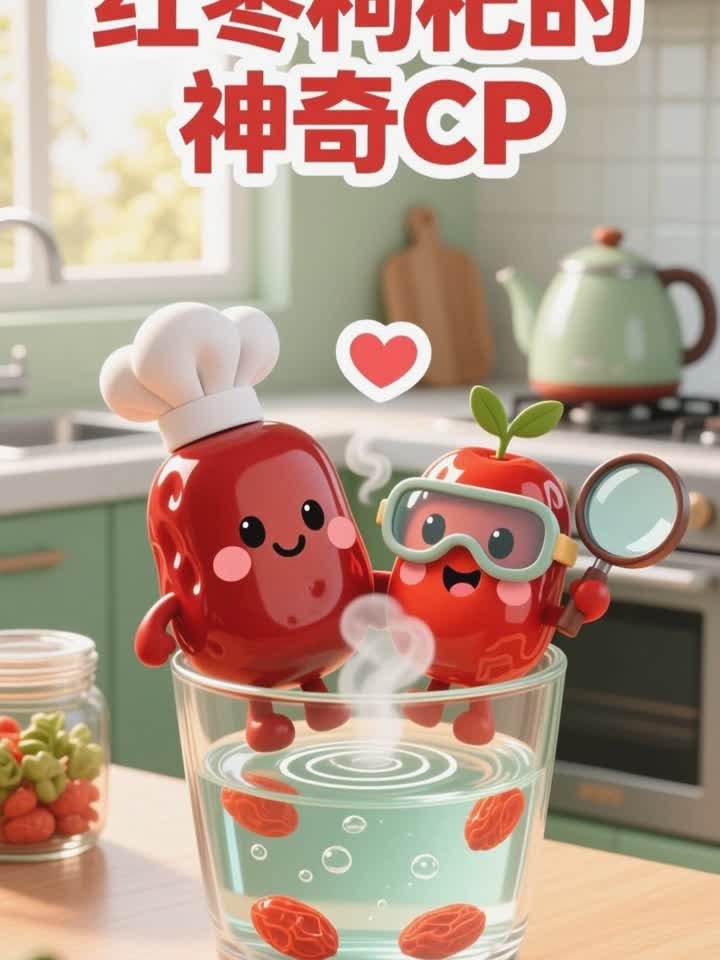 红枣和枸杞搭配泡水有什么功效？
